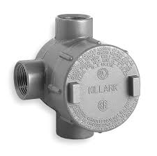 Hubbell Killark 3/4 IN AL OUTLET BODY T TYPE. KILLARK.GECTT-2