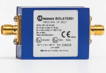 Galvanic isolator iSOLATE501 Extronics iSOLATE501 RF Galvanic isolator New