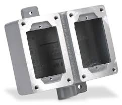 Hubbell Killark DEVICE BODIES FOR USE WITH XCS / XS / XST COVER ASSEMBLIES. DUAL box / 3/4"input. 3/4" 5 7/8X6 1/2X2 1/4 BODY Single-END.