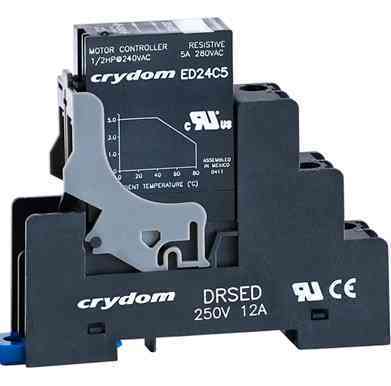 Solid State Relay - 18.5-32 VDC Control Voltage Range - 3 A Maximum Load Current - 24-280 VAC Operating Voltage Range - Zero V