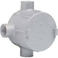 [KILLARK.GEJTT-5] Hubbell Killark ALUMINIUM 1-1/2 IN AL OUTLET BODY T TYPE. HUBBELL.GEJTT-5